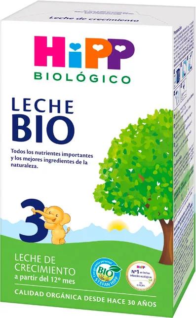 HIPP Leche Biológica Continuación 3 +12m 500 gr