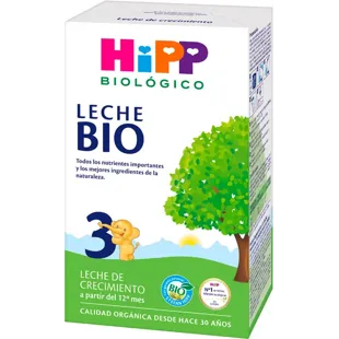HIPP Leche Biológica Crecimiento 3 +12m 500 gr