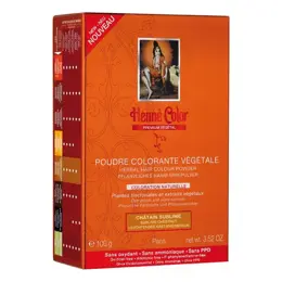 Henne Color Poudre Colorante Châtain Sublime 100g