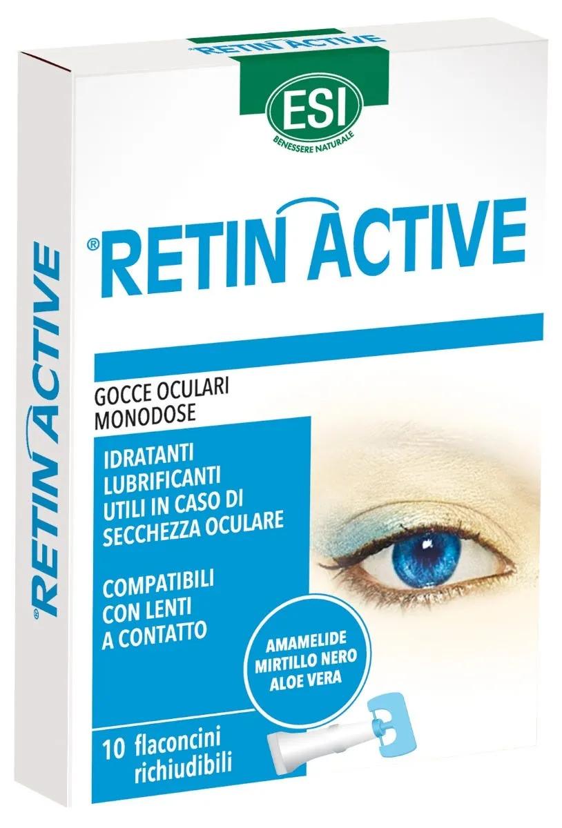 Esi Retin Active Gocce Oculari Monodose 10 Flaconcini