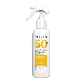 Acorelle Spray Solaire Enfants Bio SPF50 150ml