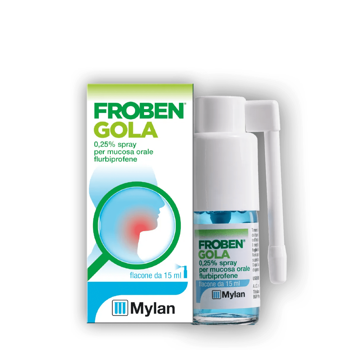 Froben Gola Spray 0,25% Flurbiprofene 15 ml