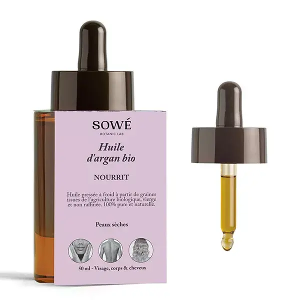 Sowé Huile Pure d'Argan Bio 50ml