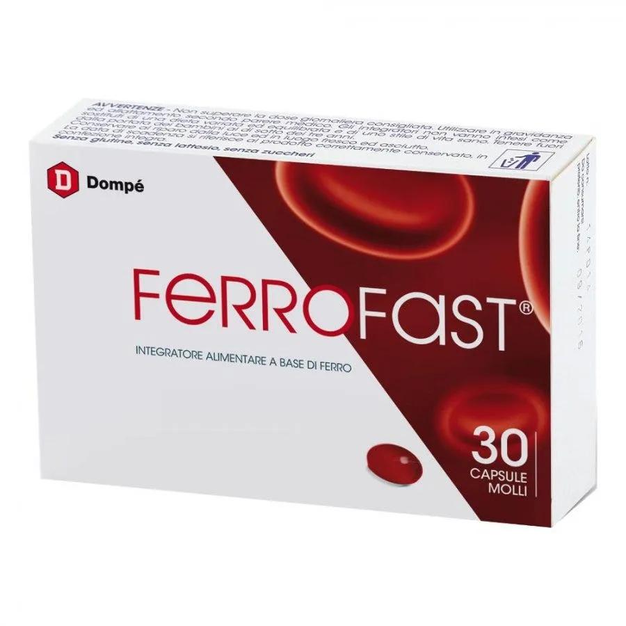 Ferrofast Integratore Di Ferro 30 Capsule Molli