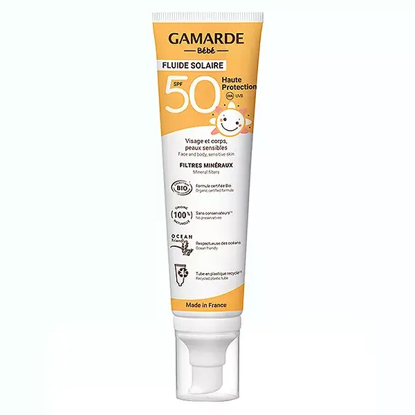 Gamarde Baby Sun Care High Protection SPF50 Organic 100ml