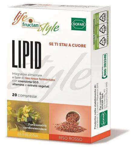 Sofar Life Fructan Style Lipid Integratore Apparato Cardiovascolare 20 Compresse