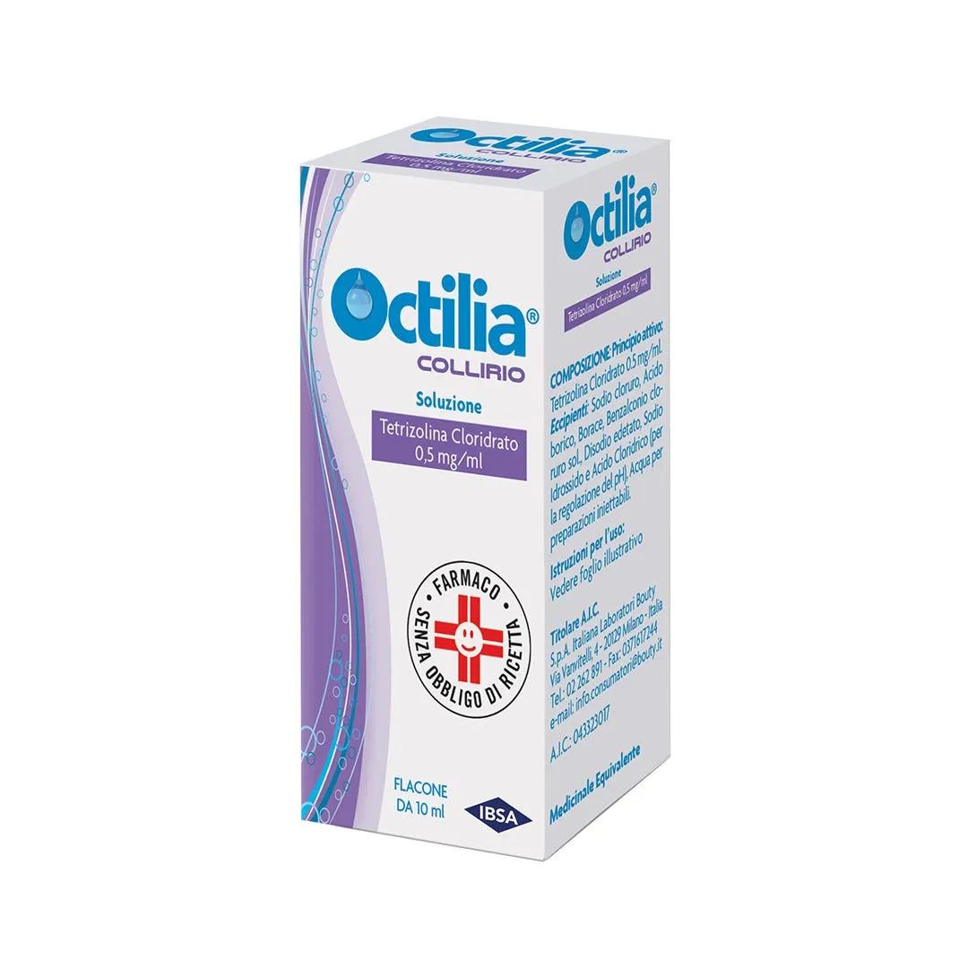 Octilia Collirio 0,5 mg/ml Per Occhi Irritati Flacone Contagocce 10 ml