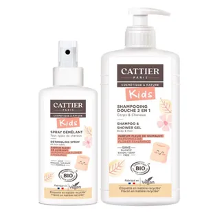 Pacchetto routine per capelli e corpo per bambini Cattier