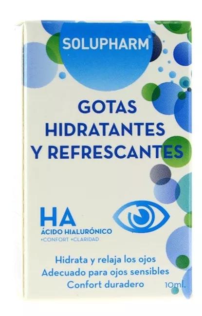 Solupharm Gouttes Hydratantes et Rafraîchissantes 10 ml.