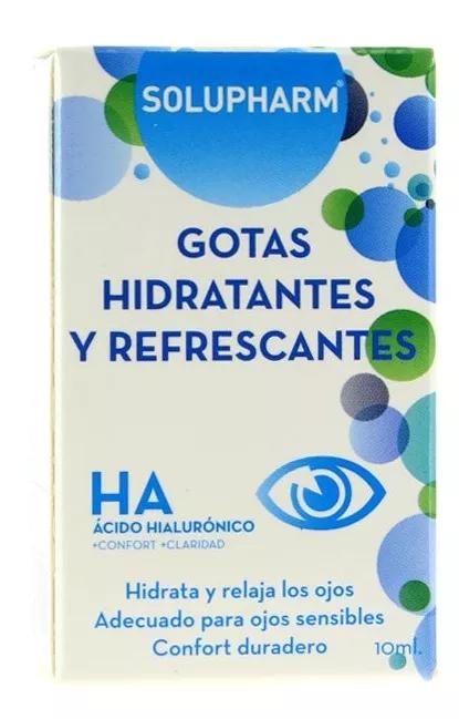 Gouttes hydratantes et rafraichissantes Solupharm ml.