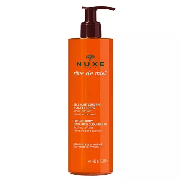 Nuxe Rêve de Miel Gel Limpiador Nutritivo Rostro y Cuerpo 400ml