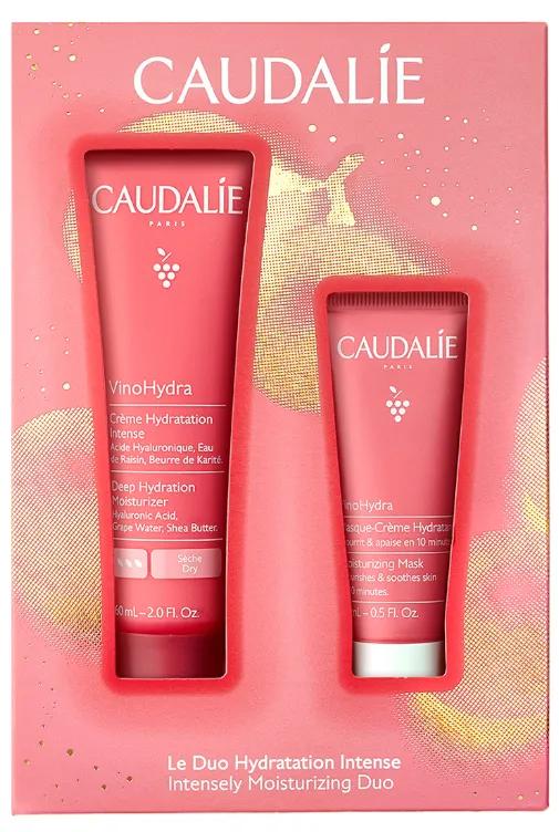 Caudalie VinoHydra Intensive Feuchtigkeitscreme 60 ml + Maske 15 ml