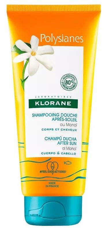 Klorane Polysianes Gel-Champú Aftersun 200 ml