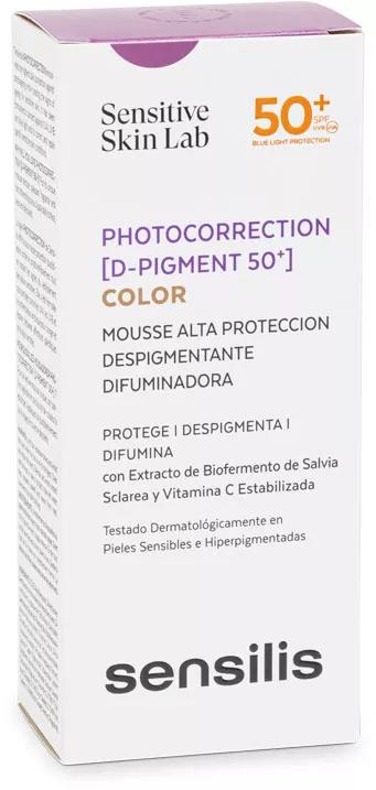 Sensilis Photocorrection D-Pigment 50+ Mousse Despigmentante Color 40 ml