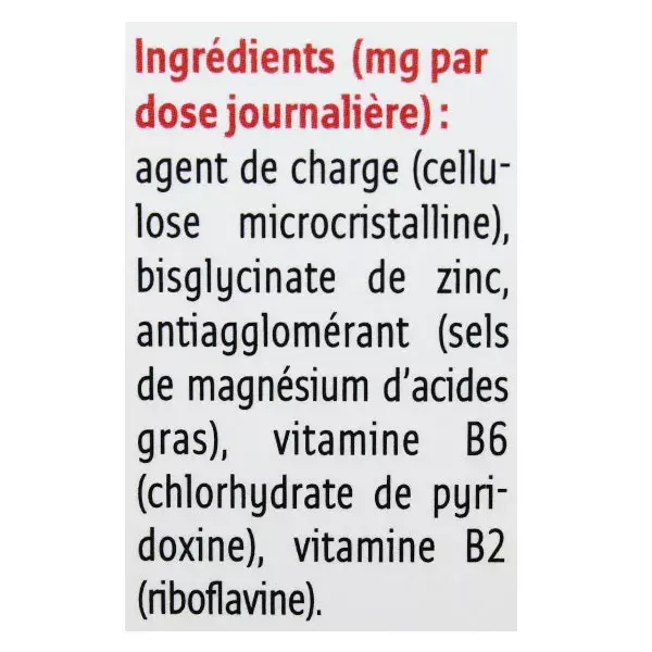 Forté Pharma Zinc 15+ Immunity 60 tablets