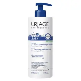 Uriage Bébé 1ère Huile Lavante Apaisante Anti-Irritations 500ml