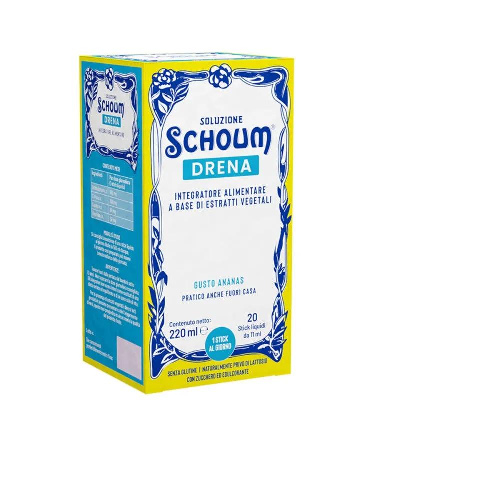 Soluzione Schoum Drena Integratore Drenante 20 Stick