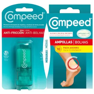 Compeed Anti-Friction Stick + Compeed Medium Blister 10 Einheiten