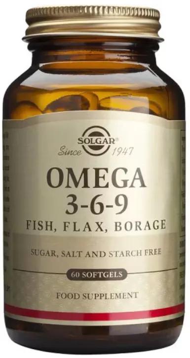 Omega 3-6-9 Solgar 60 Softgels