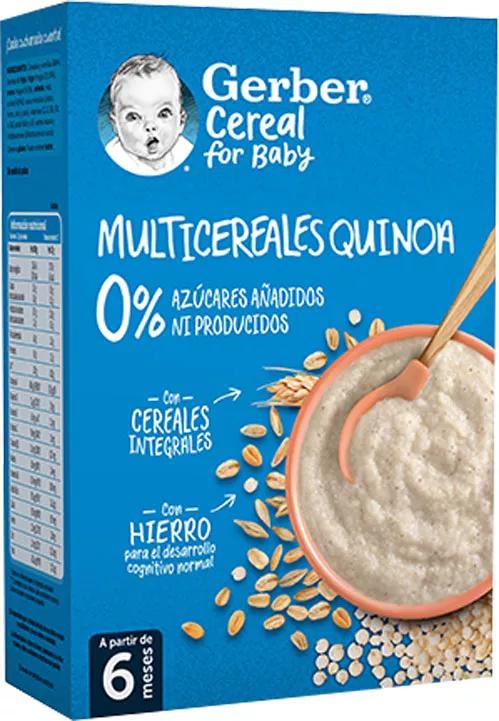 Gerber Multicereales Quinoa 0% 270 gr