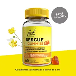 RESCUE® Gummies saveur Orange 60 unités