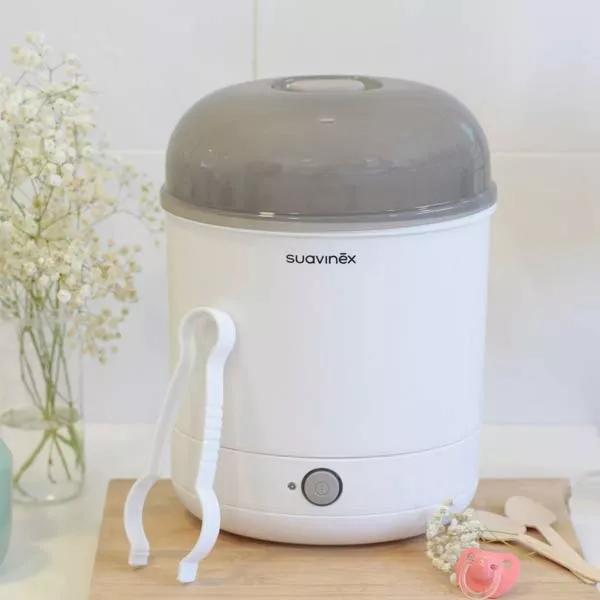 Esterilizador eléctrico y para microondas 3 en 1 Suavinex