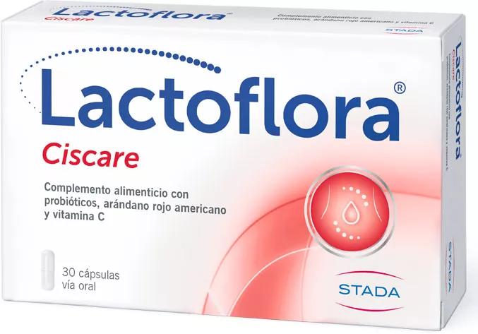 Lactoflora Ciscare Probiótico Arándano Rojo Bienestar Urinario 30 Cápsulas