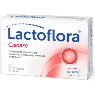 Lactoflora Ciscare Probiótico Arándano Rojo Bienestar Urinario 30 Cápsulas