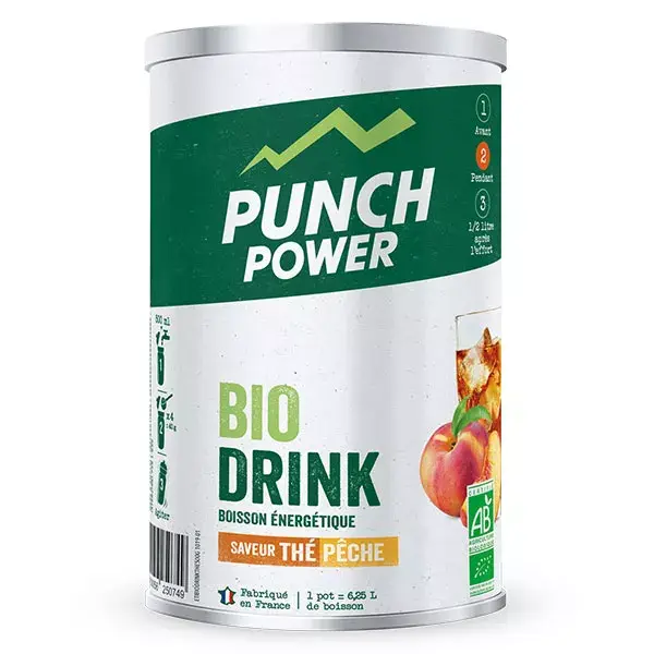 Punch Power Biodrink Tè alla Pesca 500 gr