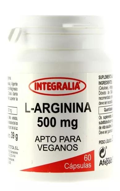Integralia L-Arginina 500Mg 60 Cápsulas