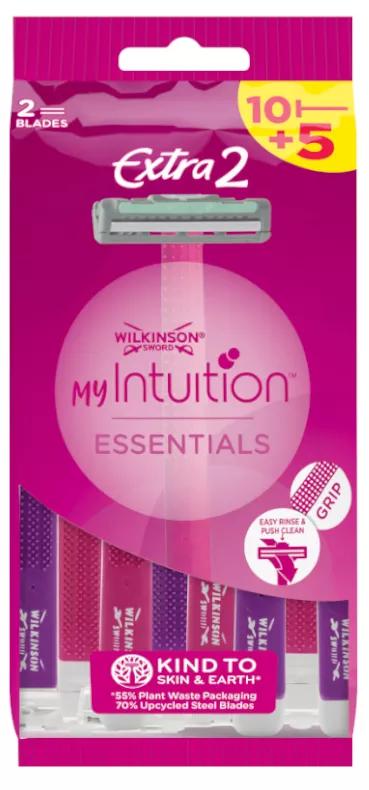 Wilkinson Sword Extra 2 Beauty Essential Razor 10 stuks + 5 GRATIS