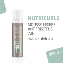 Wella Professionals EIMI Nutricurls Soft Twirl Mousse Anti-Frisottis 200ml