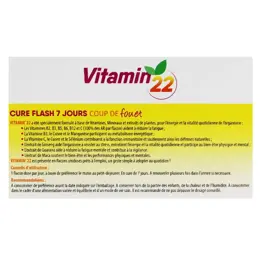 Ineldea Vitamin 22 Cure Flash 7 Jours 7 flacons unidoses