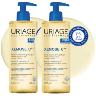 Uriage Xemose C8+ Huile Lavante Anti-Démangeaisons 2x500 ml