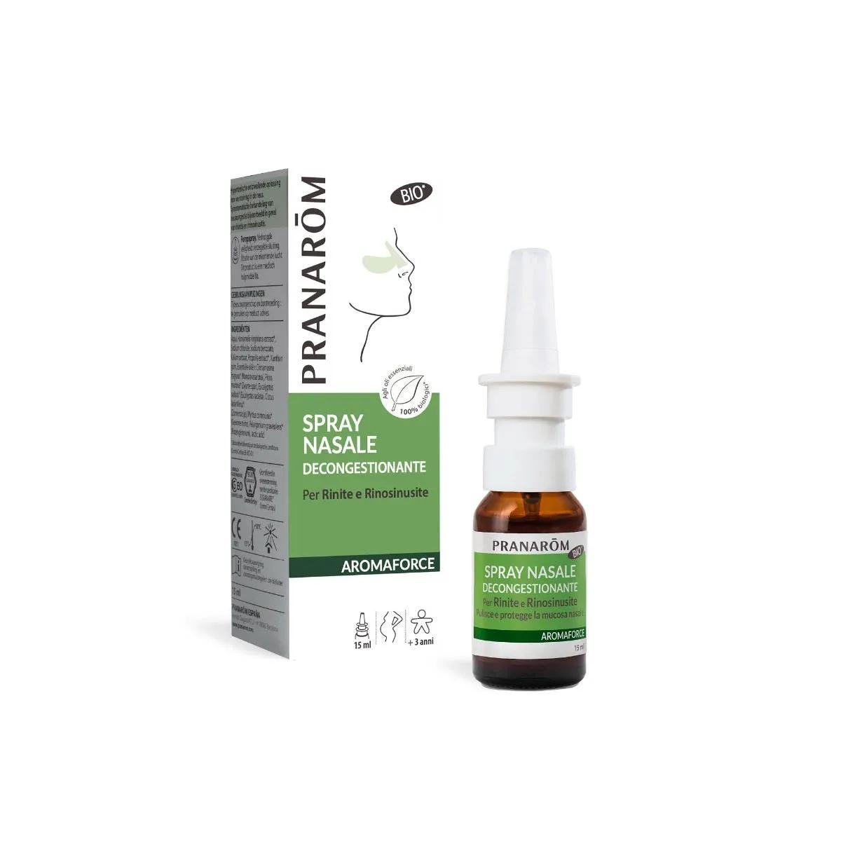 Pranarom Spray Nasale Decongestionante 15 ml