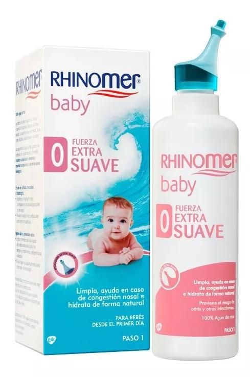 Rhinomer Agua de Mar Baby Fuerza 0 Spray Nasal Extra Suave 115 ml