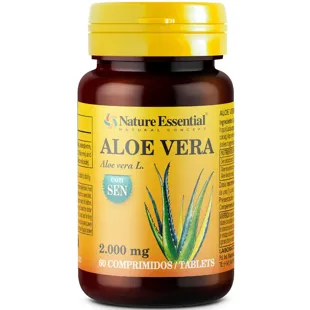 Nature Essential Aloe Vera with Senna 2000mg 60 Tablets