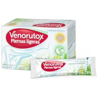 Venorutox Piernas Ligeras Naranja-Limón 20 Sobres