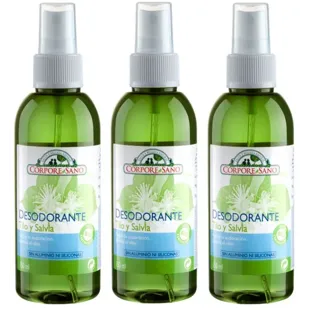Corpore Sano Desodorante Tilo Salvia 3x150 ml