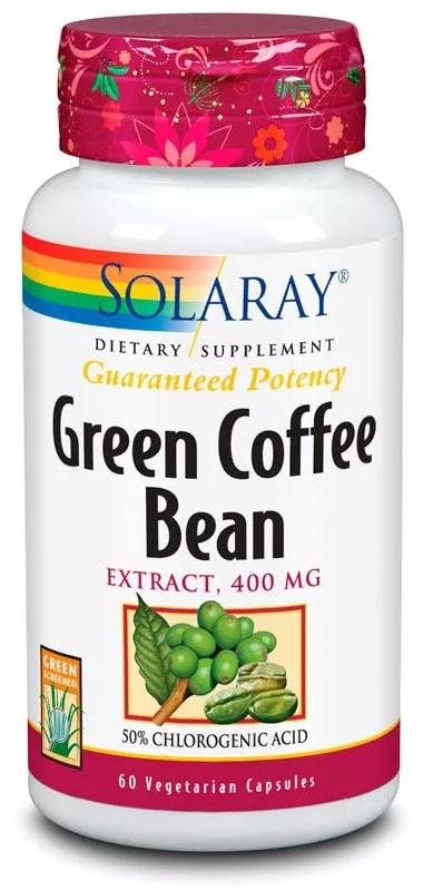 Solaray Extracto de Café Verde 400mg 60 Cápsulas Vegetales