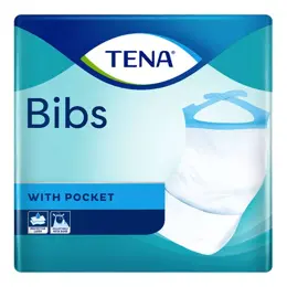 TENA Bibs Bavoir Jetable avec Poche Taille S/M 150 unités