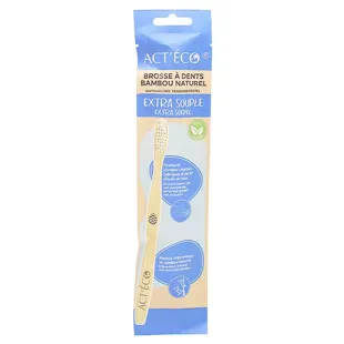 Act'Éco Brosses à Dents Bambou Extra Souple x1