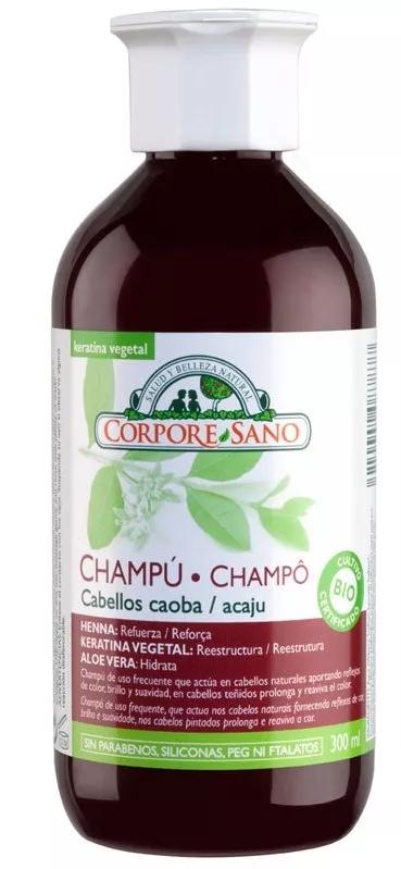 Corpore Sano Champú Henna Cabello Caoba 300 ml