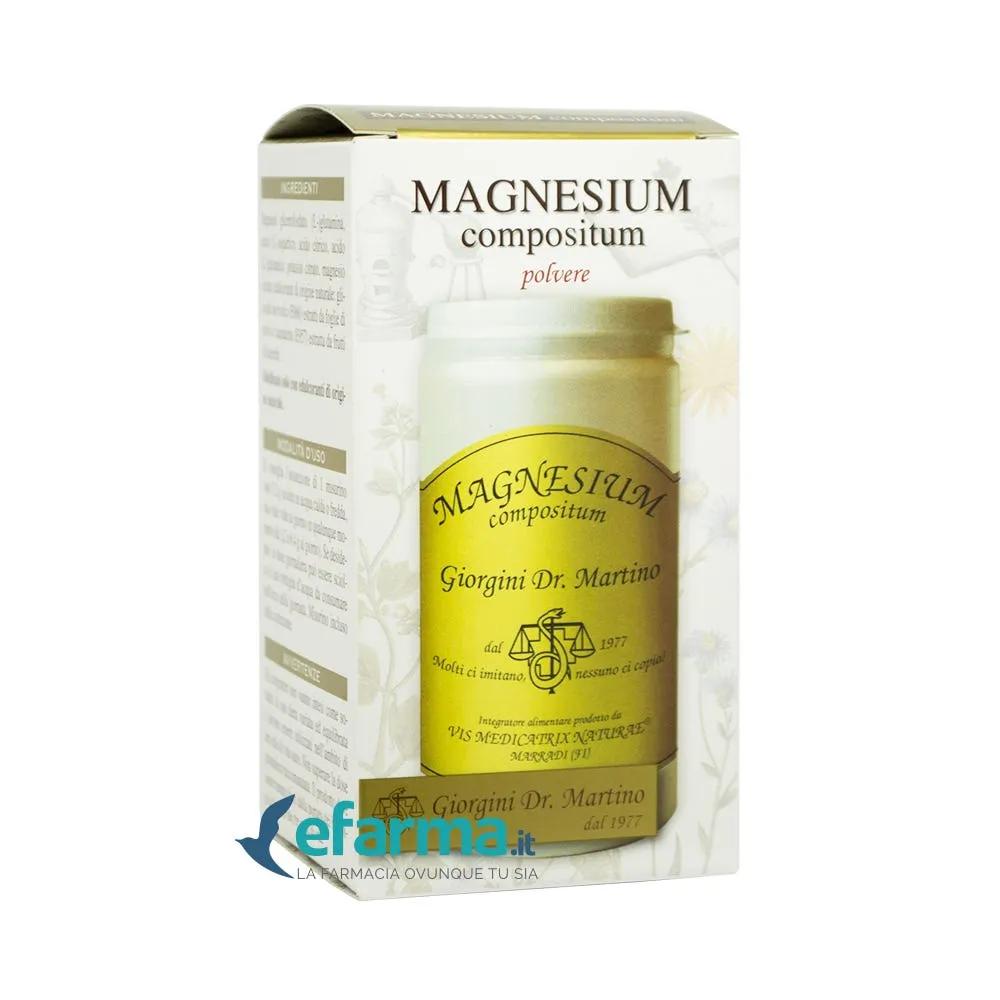 Dr. Giorgini Magnesium Compositum Polvere Integratore di Magnesio 100g