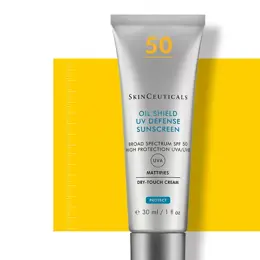 SkinCeuticals Photoprotection Oil Shield UV Defense Sunscreen Protection Solaire Matifiante Visage SPF50 30ml