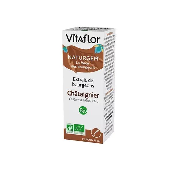 Vitaflor Extrait de Bourgeons Bio Châtaignier 15ml