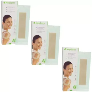 Pensos de Silicone Mepiform 4x30cm 3x5 unidades