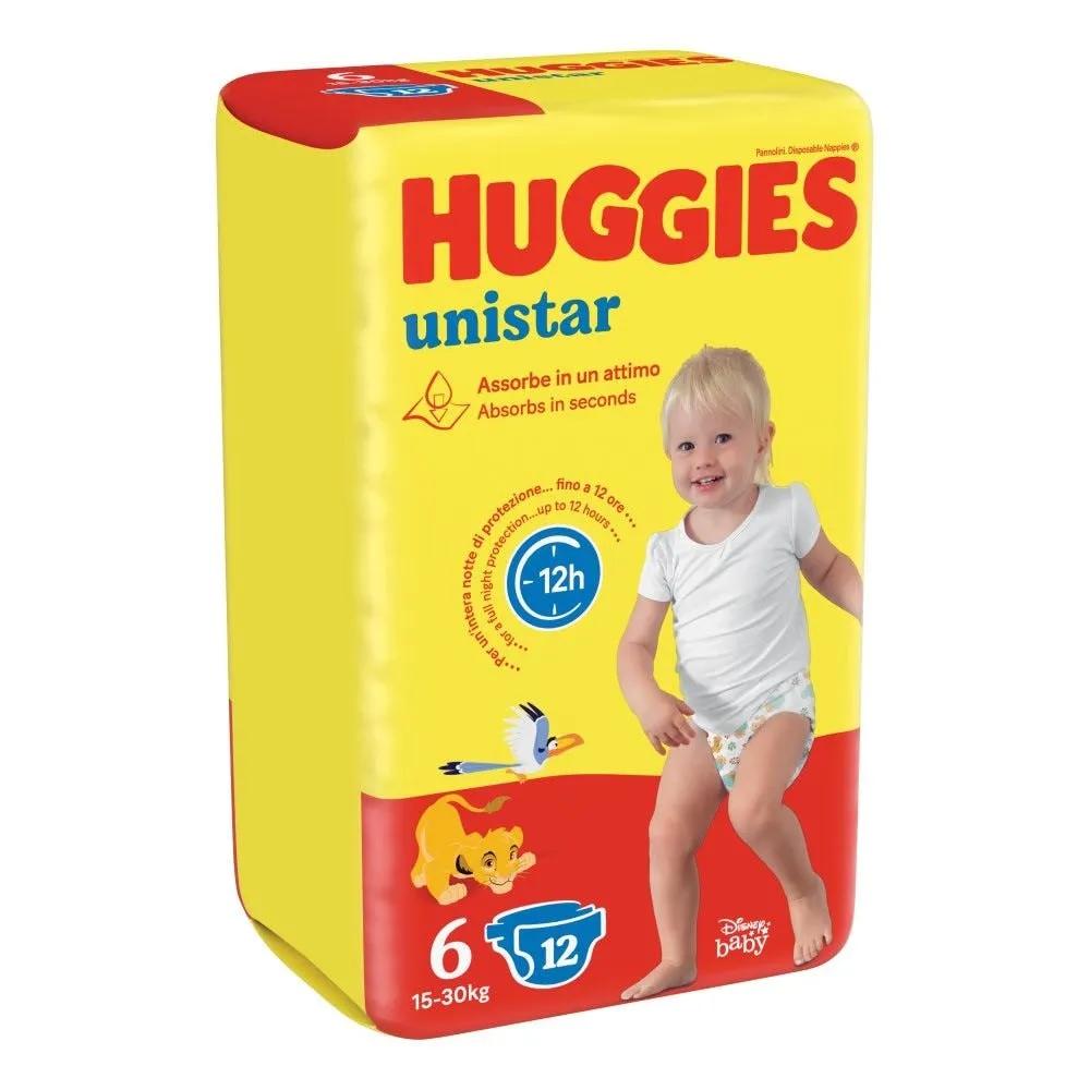 Huggies Unistar Pacco Base Tg6 6X12