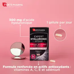 Forté Pharma Expert Hyaluronic Intense Vitamines A C E Sélénium 2x30 gélules