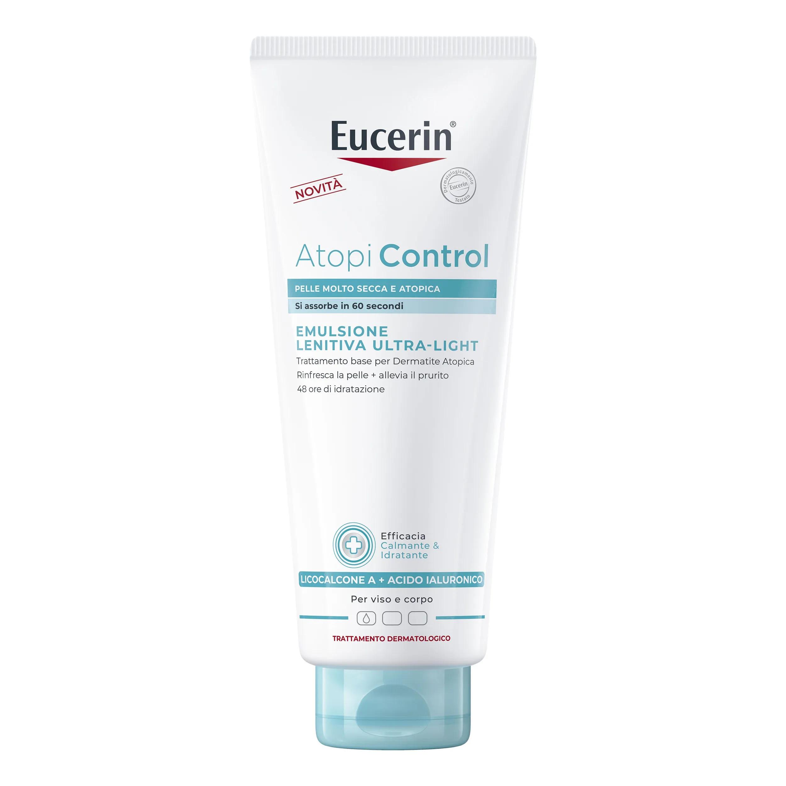 Eucerin Atopi Control Emulsione Lenitiva Leggera Per Pelle Secca e Atopica 400 ml